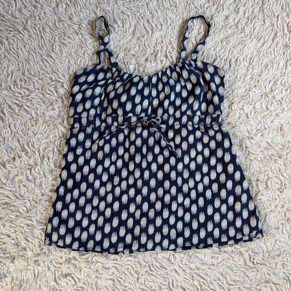 Patagonia Summertime Baby Doll Organic Hemp Cotton Spaghetti Strap Top
